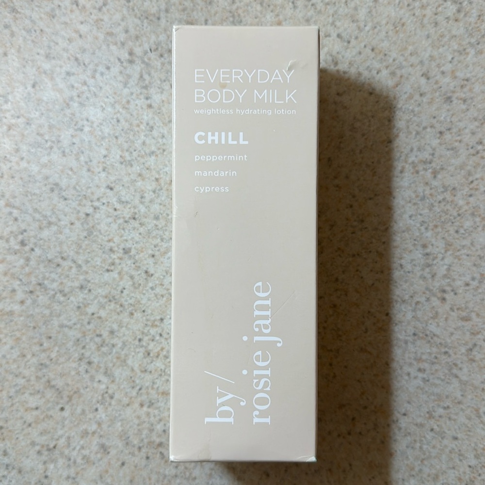 Everyday Body Milk 
By Rosie Jane